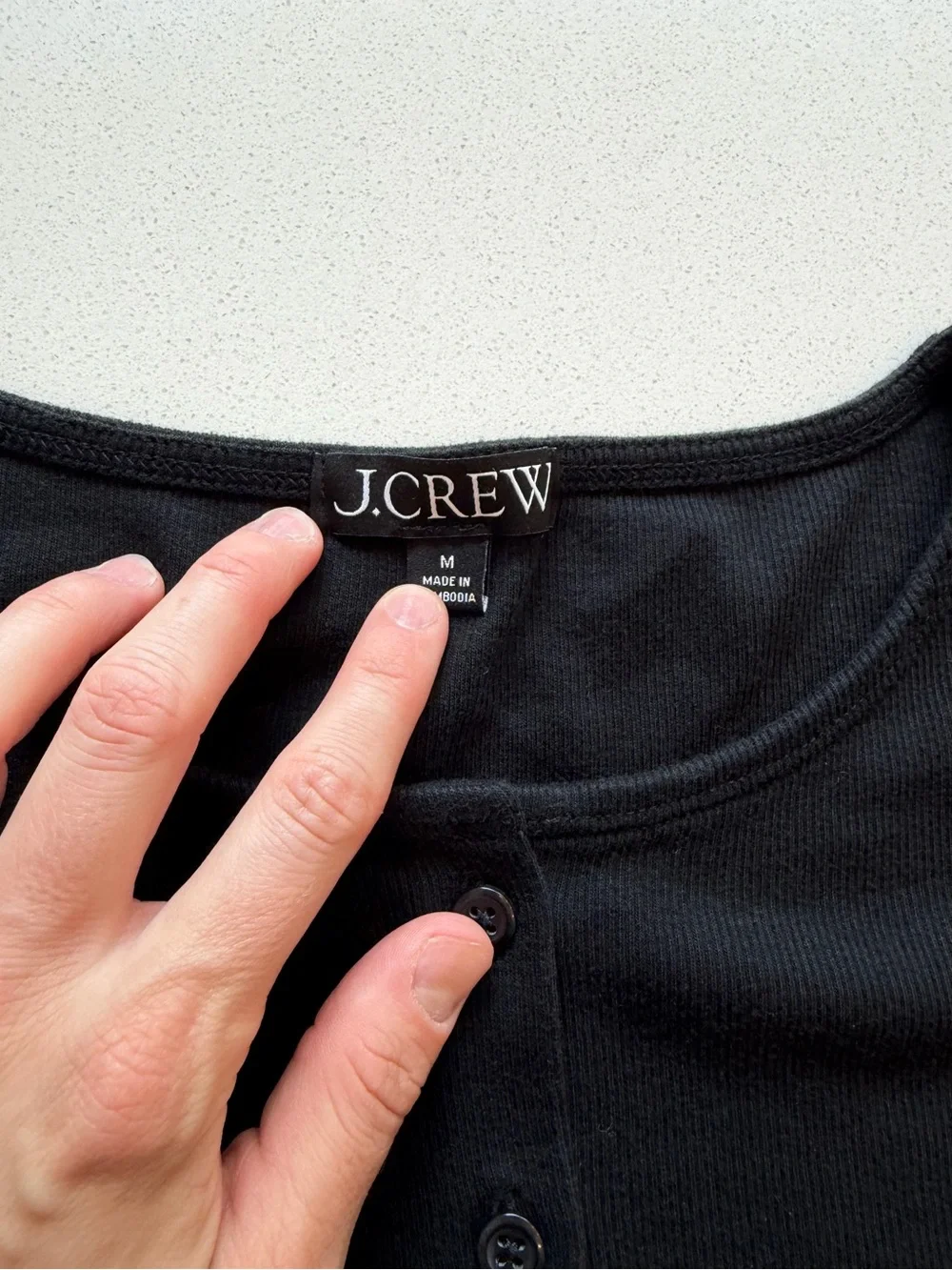 J. Crew sleek black